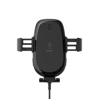 Thumbnail for Belkin BoostCharge Wireless 10W Car Charger with Vent Mount Universally compatible - Black