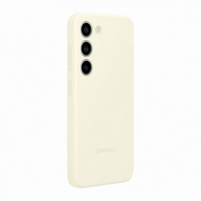 Samsung Silicone Cover for Galaxy S23 - Cream