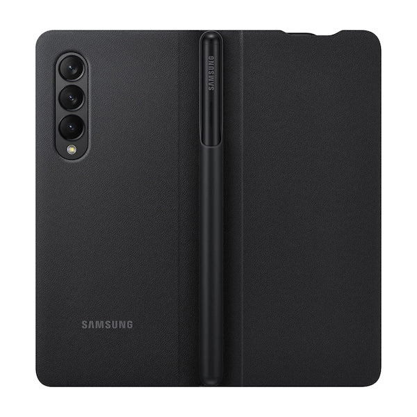Samsung Flip Cover with S-Pen for Galaxy Fold3 - Black