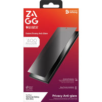 Thumbnail for ZAGG InvisibleShield Fusion Privacy Anti Glare Screen Protector for Galaxy S25 Ultra