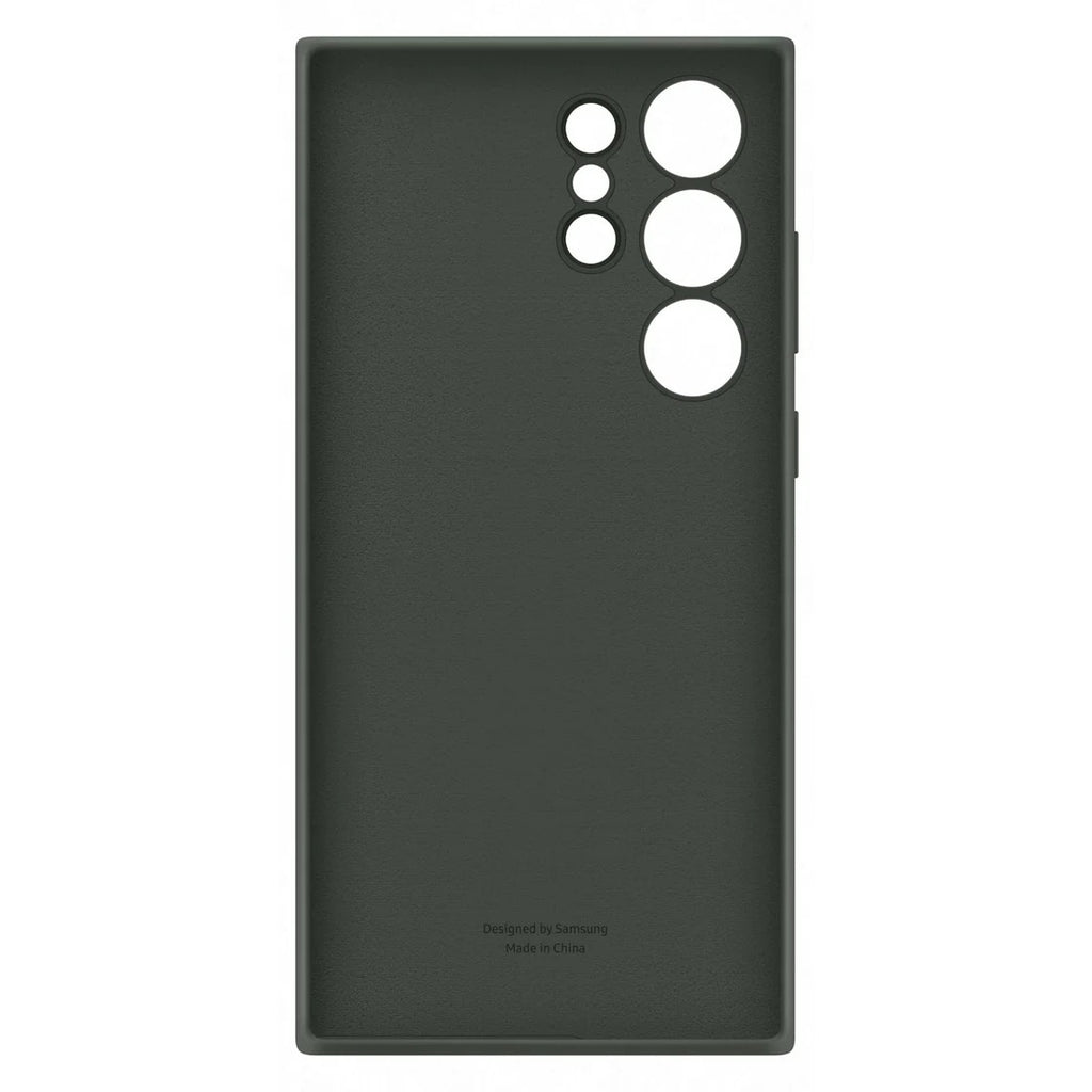 Samsung Silicone Cover for Galaxy S23 Ultra - Green