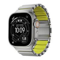 NOMAD Stratos for Apple Watch (49mm/ULTRA1&2) - Natural/Volt
