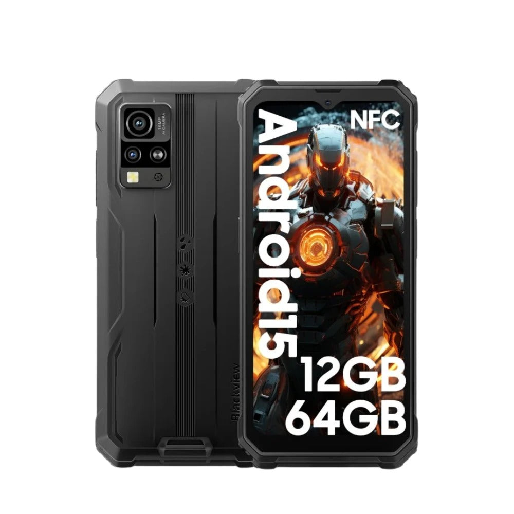 Blackview BV4800 SE Rugged Phone Dual Sim 64GB (4GB RAM) - Black