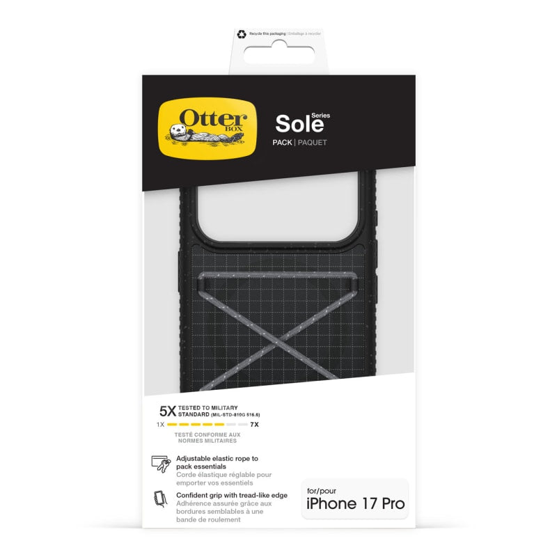 OtterBox Sole Pack Case for iPhone 18 Pro, 17 Pro - Black