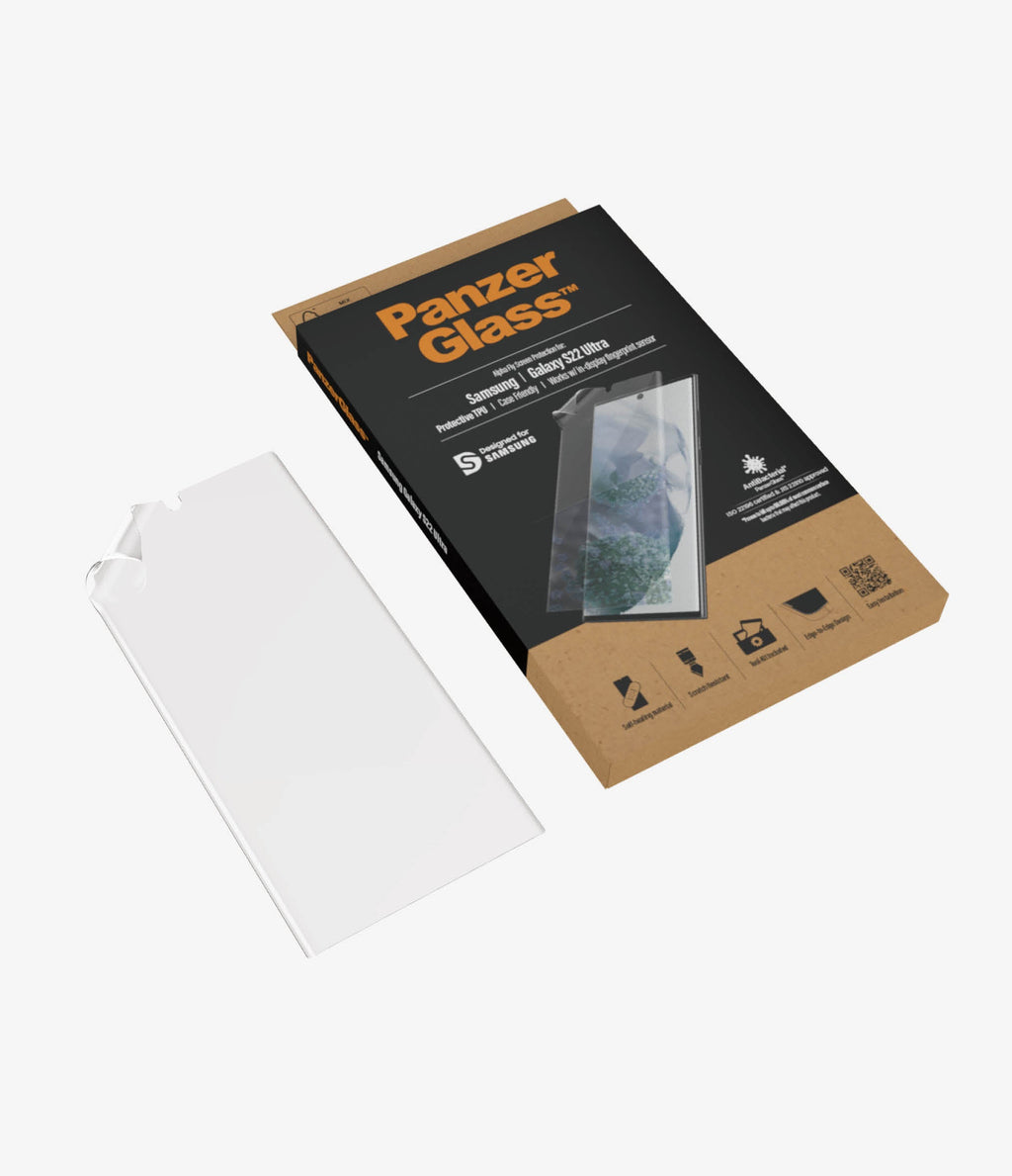 PanzerGlass TPU Screen Protector for Samsung S22 ULTRA 5G - Clear TPU