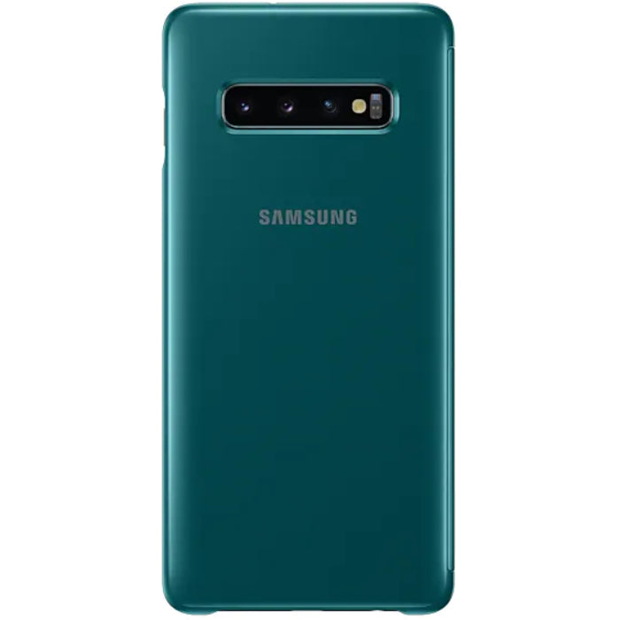 Samsung Clear View Cover suits Galaxy S10+ - Green