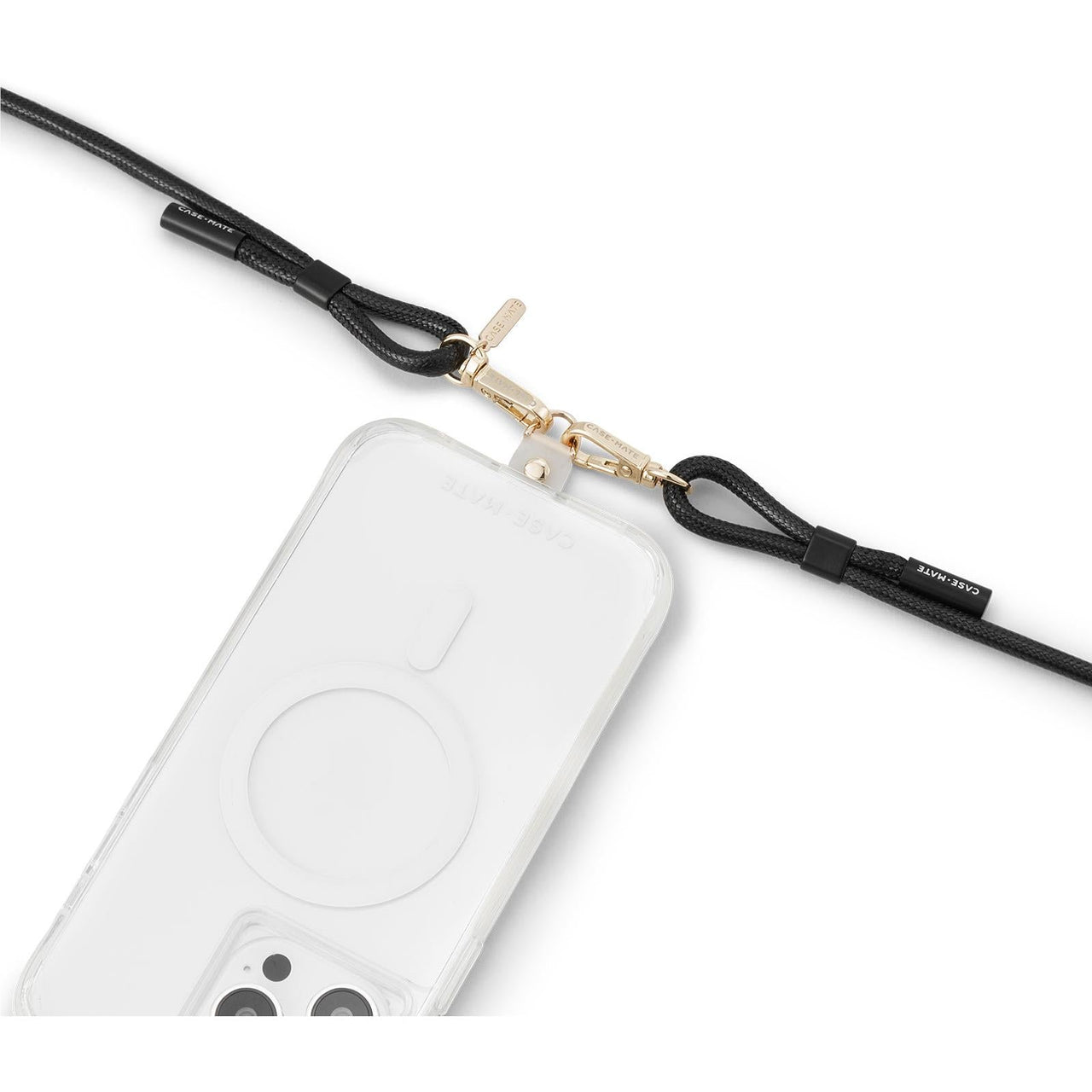Case-Mate Crossbody Phone Strap- Black Rope
