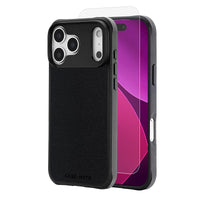 Thumbnail for Case-Mate MagSafe Case & Screen Protection for iPhone 17 Pro Max- Black Case