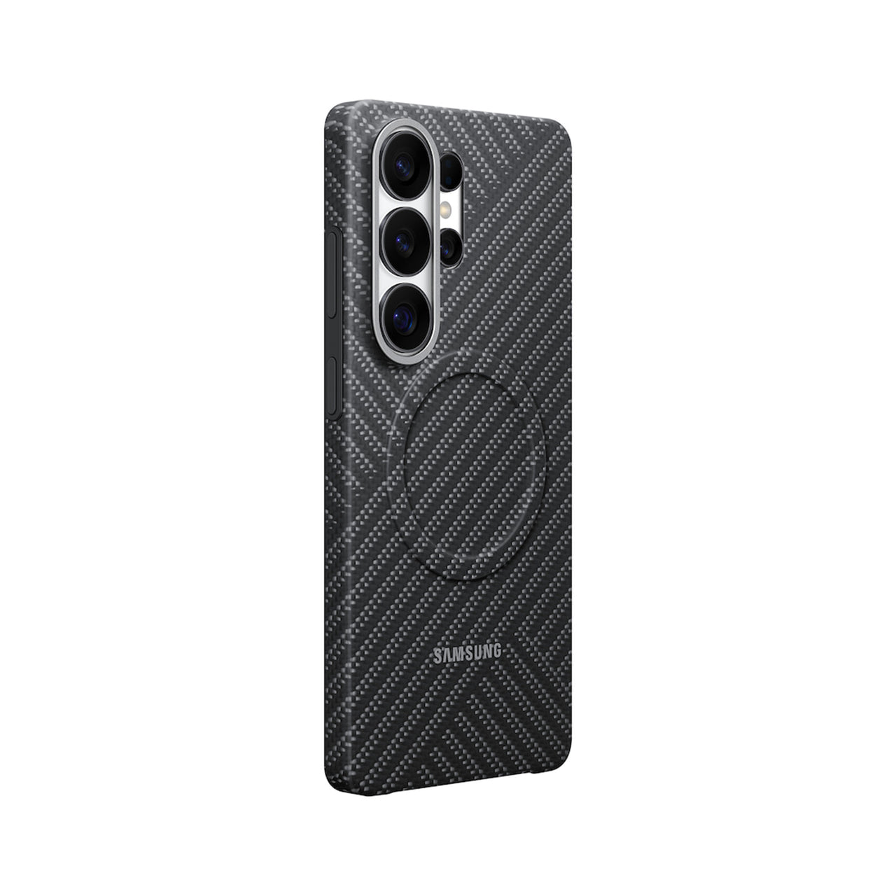 Samsung Galaxy S26 Ultra Carbon Magnet Case - Dark Grey