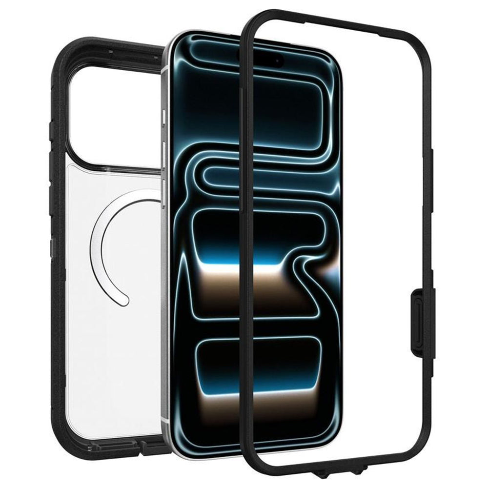 OtterBox Defender Pro XT MagSafe Case for iPhone 18 Pro Max/17 Pro Max - Clear/Black