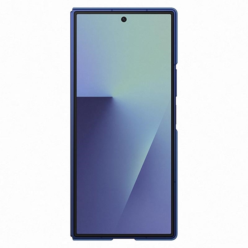 Samsung Silicone Stand Case for Galaxy Z Fold7 - Blue