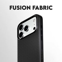 CARE by PanzerGlass Fusion Fabric MagSafe Case for iPhone 18 Pro Max, 17 Pro Max - Black