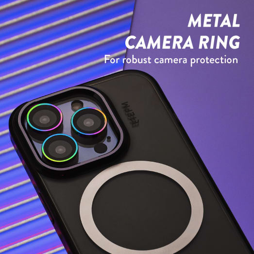 EFM Volta Case Armour with D3O BIO for iPhone 15 Pro Max - Black