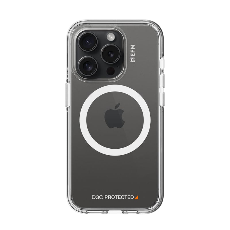 EFM Aspen Case Armour with D3O BIO suits iPhone 15 Pro - 6.1" - Clear