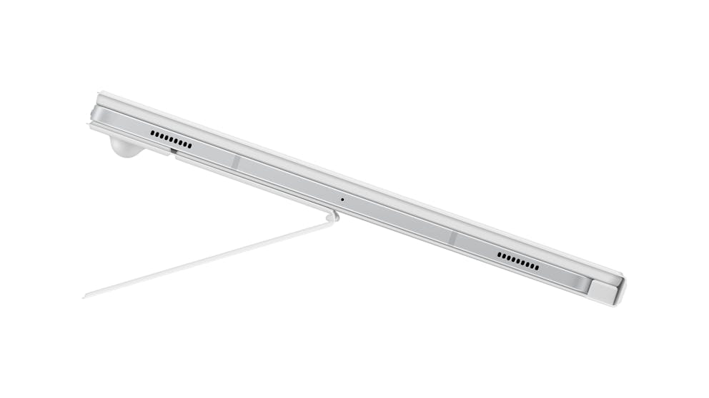 Samsung Book Cover Keyboard with Trackpad for Galaxy Tab S9FE+ / S9+ / S10+ - White