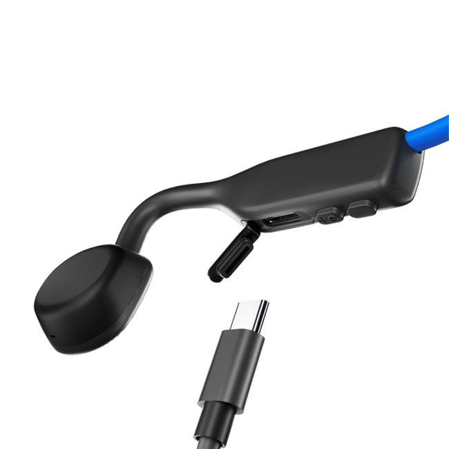 Shokz OpenMove Bone Conduction Open-Ear Lifestyle/Sport Headphones - Blue