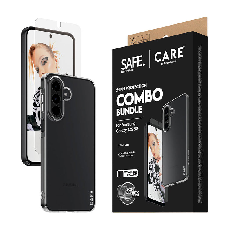PanzerGlass 2-in-1 Bundle for Samsung Galaxy A27 5G - Clear