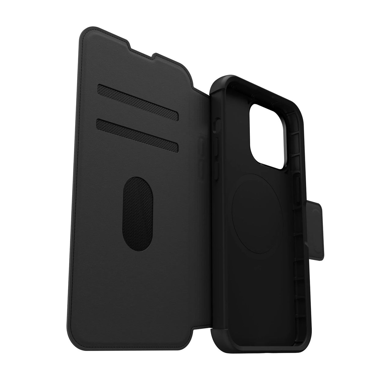 OtterBox Strada MagSafe Case for Apple iPhone 15 Pro Max - 6.7" - Shadow Black