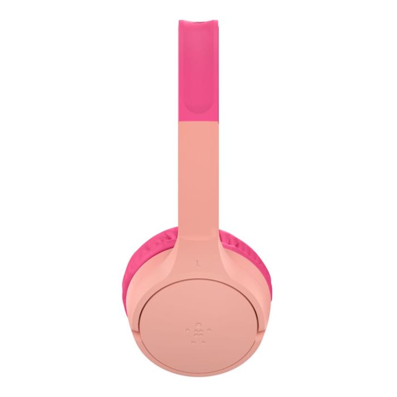 Belkin SoundForm Mini Wireless On-Ear Headphones for Kids - Pink