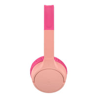 Thumbnail for Belkin SoundForm Mini Wireless On-Ear Headphones for Kids - Pink