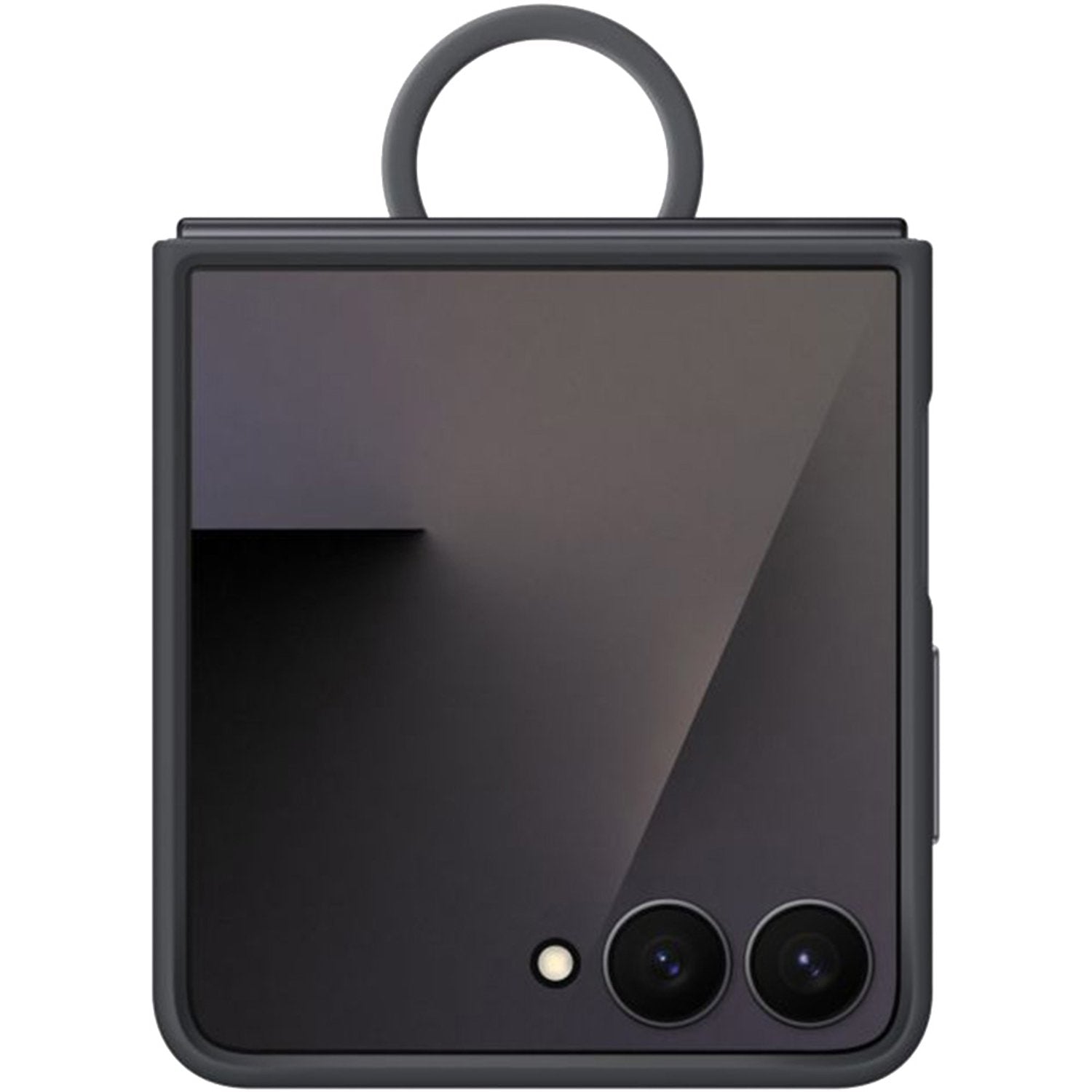 Samsung Silicone Ring Case for Galaxy Flip7 - Black