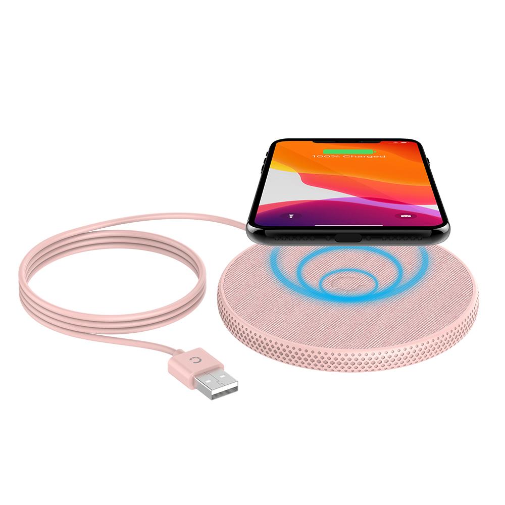 Cygnett PrimePro Wireless 15W Phone Charger - Pink