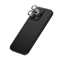 ZAGG Luxury Camera Rings Silver Glitter for iPhone 16 Pro/ 16 Pro Max