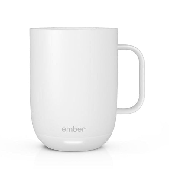 Ember Electric Insulated SMART Mug 9 414 ml + Charging Coaster - White