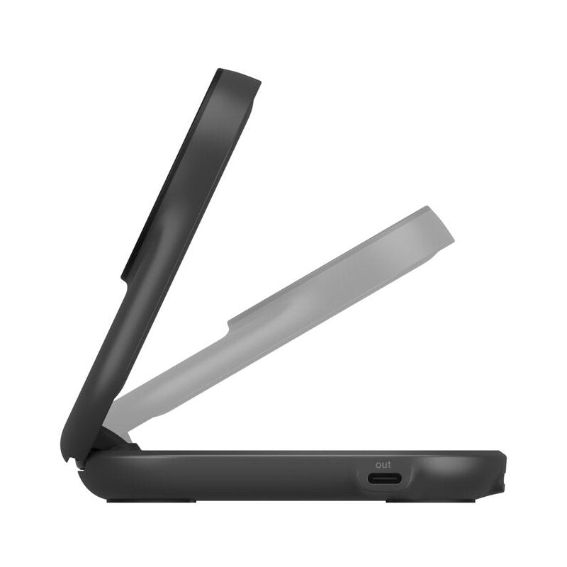 Belkin UltraCharge 2-in-1 Foldable Magnetic Charger with Qi2 25W - Black