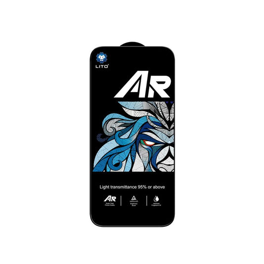 LITO LDG066 AR Anti-reflectance Tempered Glass for iPhone 16 Pro Max / 17 Pro Max - Black