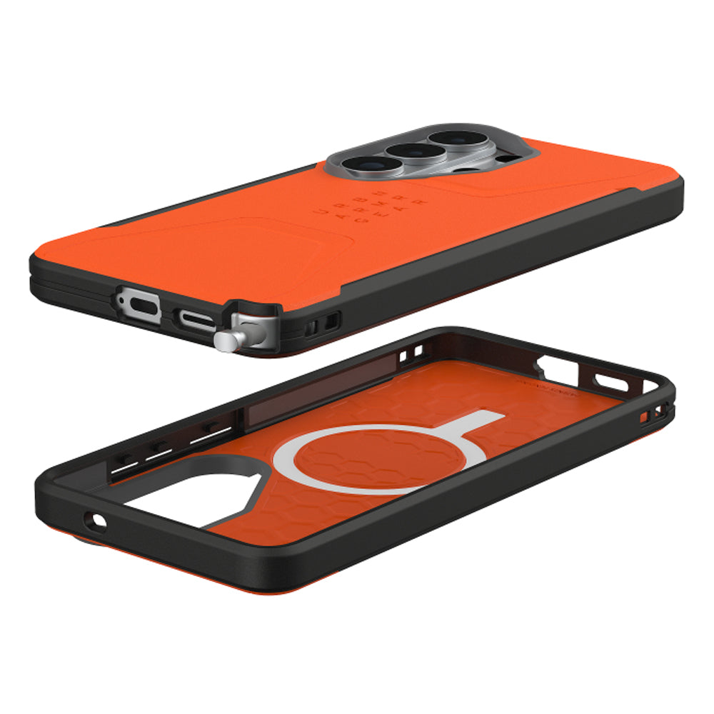 UAG Civilian Case with Magnet for Samsung Galaxy S26 Ultra - Orange
