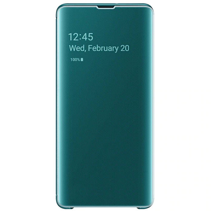 Samsung Clear View Cover suits Galaxy S10+ - Green