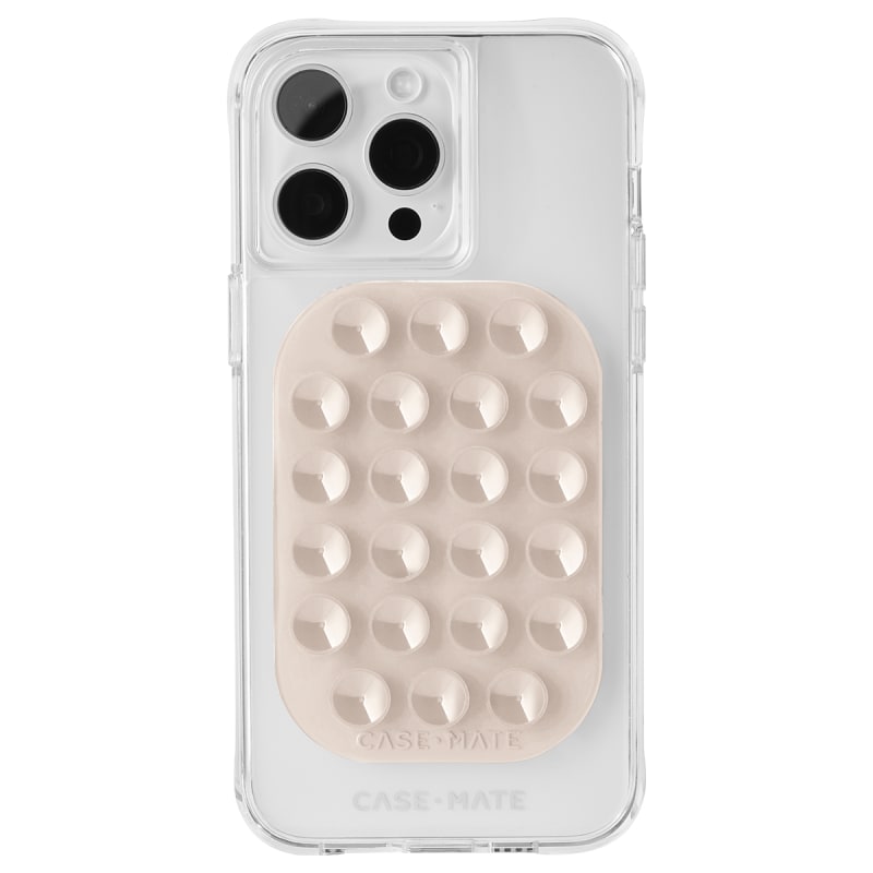 Case-Mate Adhesive Suction Mount - Beige