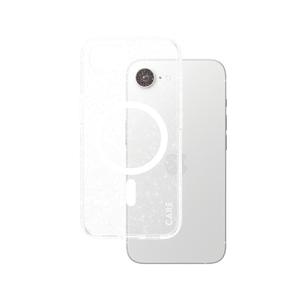 CARE by PanzerGlass Magsafe Star Lit Glitter Case for iPhone 17e/16e