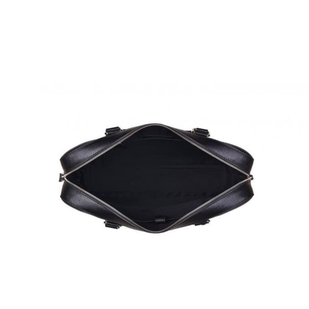 Leather United Laptop Bag - Black (Genuine Leather)