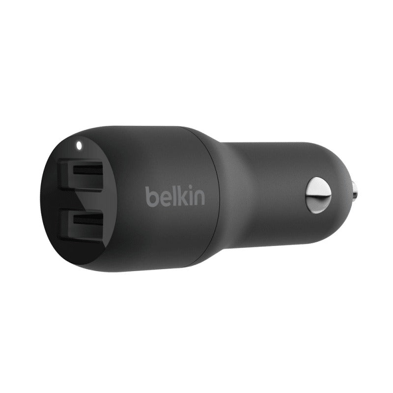 Belkin Universally Compatible 24W Car Charger - Black
