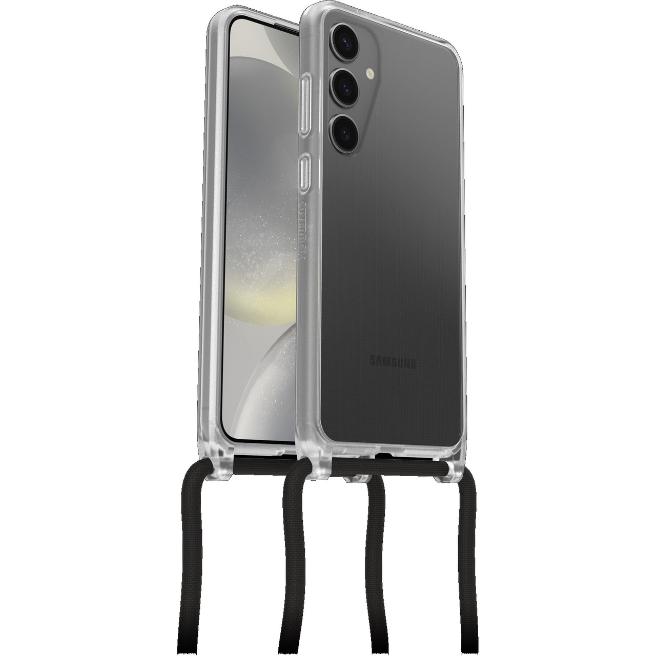 OtterBox React Necklace for Samsung Galaxy S24 Plus 5G (6.7") Case- Clear