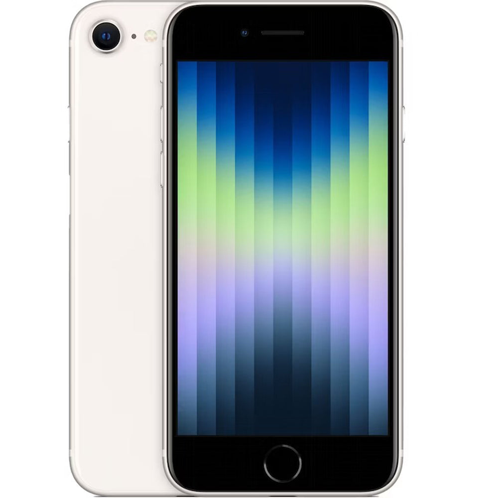 Refurbished Apple iPhone SE 2022 128GB 5G - Starlight White | 12 Month Warranty