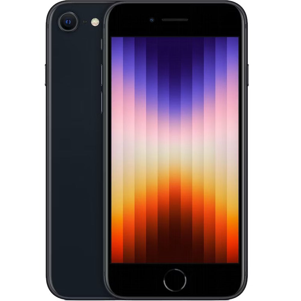 Refurbished Apple iPhone SE 2022 256GB 5G - Midnight Black | 12 Month Warranty