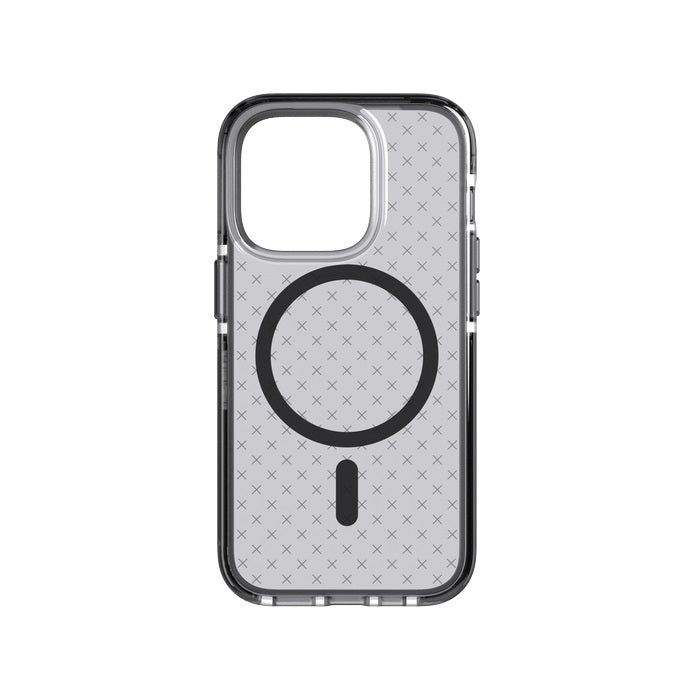 Tech21 Evo Check Case for Iphone 14 Pro - Smokey Black