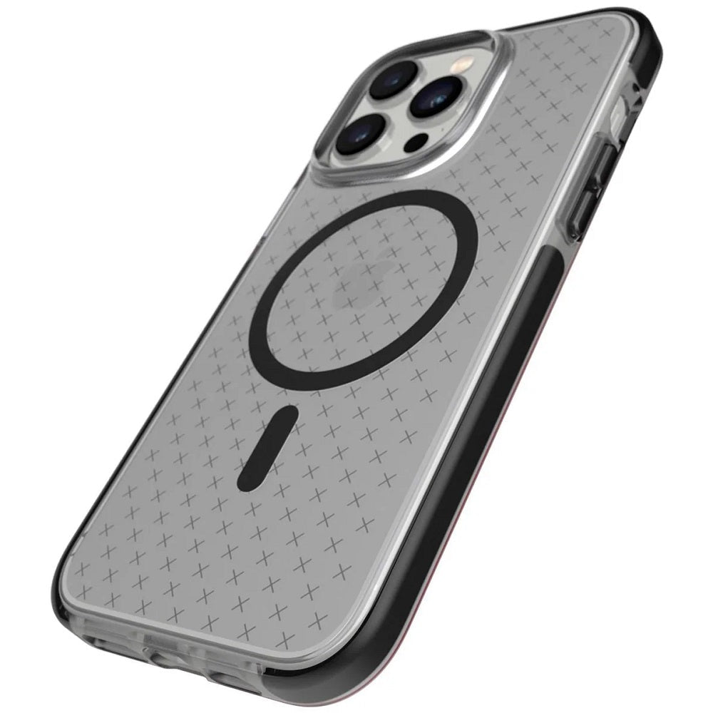 Tech21 Evo Check Case with Magsafe for iPhone 14 Pro Max - Smokey Black