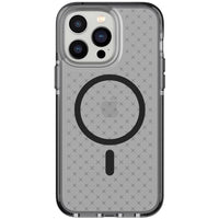 Thumbnail for Tech21 Evo Check Case with Magsafe for iPhone 14 Pro Max - Smokey Black