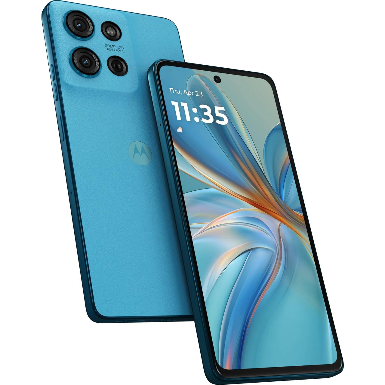 Motorola G75 5G 256GB With Moto Buds (6.8") - Aqua Blue