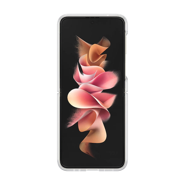Samsung Clear Cover with Ring for Galaxy Flip3 - Transparent Clear