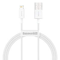 Thumbnail for Baseus Superior Series Fast Charging Data Cable USB-A to Lightning 1M - White