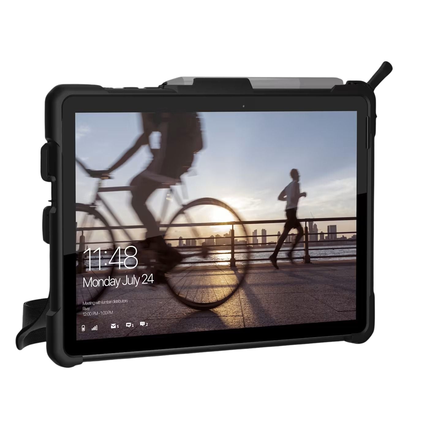 UAG Plasma Series Hand & Shoulder Strap for Surface Go Case - Ice