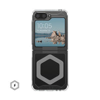 Thumbnail for UAG Plyo Pro Case for Galaxy Z Flip 5 - Ice/Silver