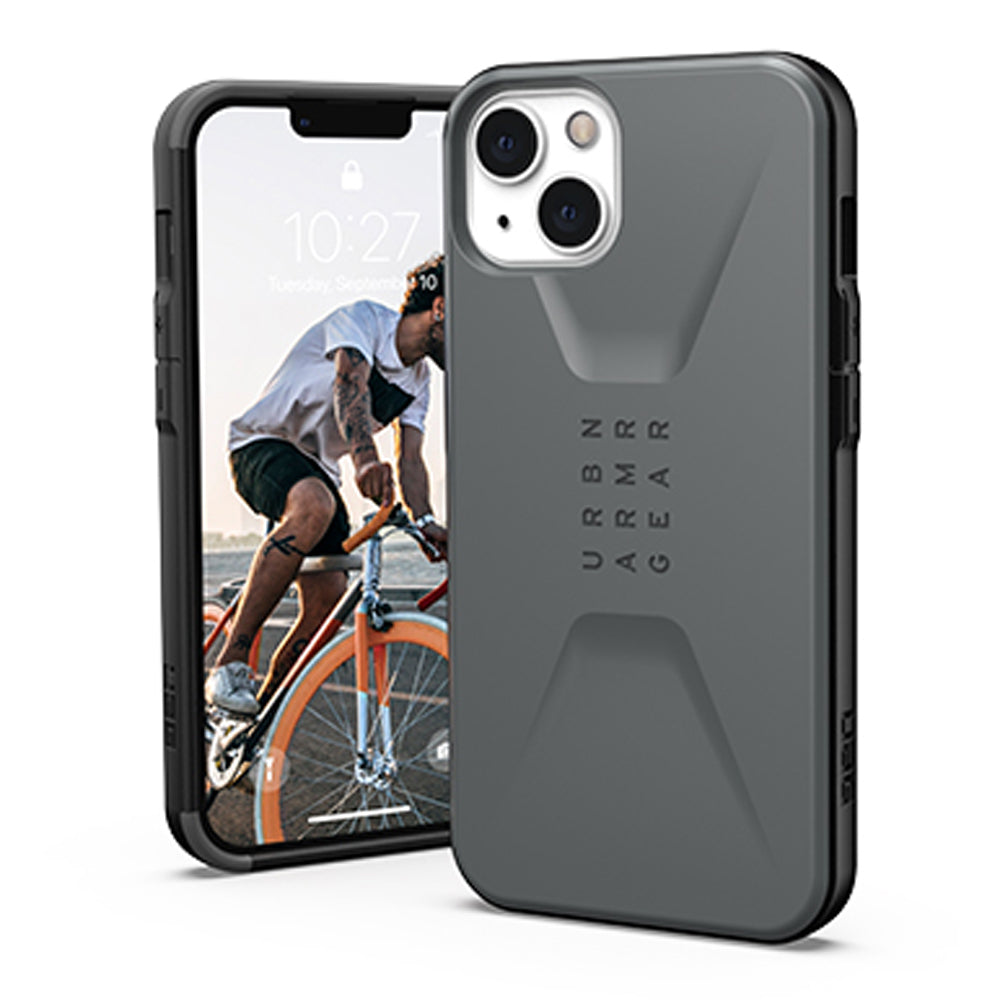 Urban Armor Gear Civilian Case for iPhone 13 -  Silver