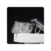 Thumbnail for PanzerGlass CARE MagaSafe & KickStand Compatible Case for Apple iPhone 16 - Silver