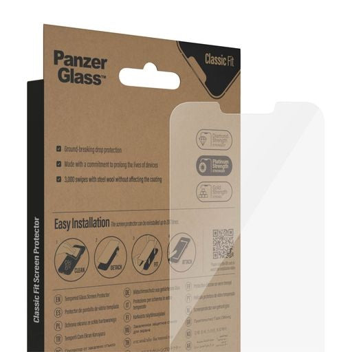 PanzerGlass Glass Screen Protector - iPhone 14 Plus / 13 Pro Max Classic Fit